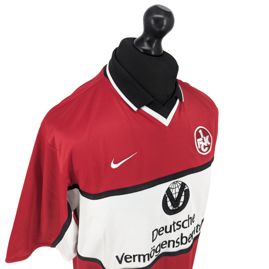 Kaiserslautern prototype home football shirt 2001/02