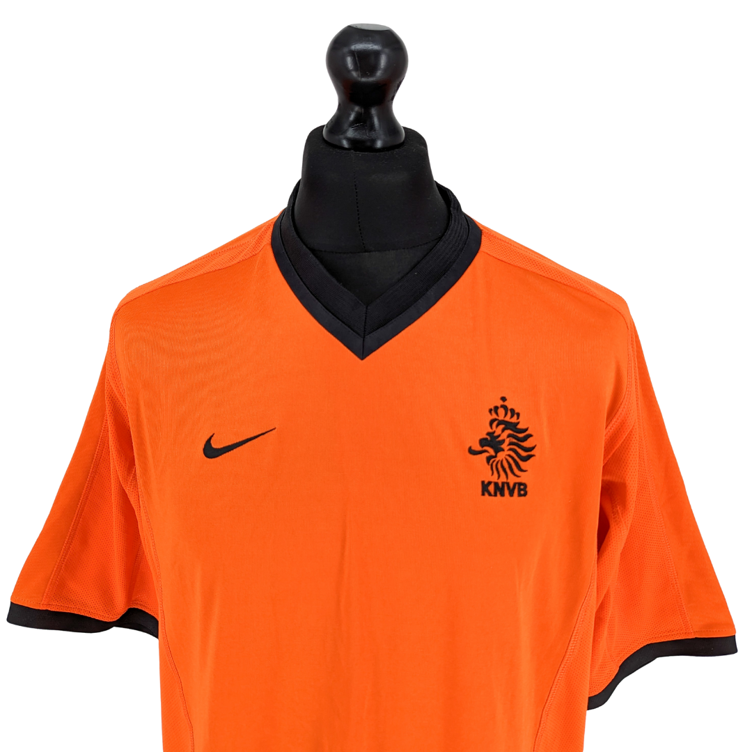 Netherlands home football shirt 2000/02