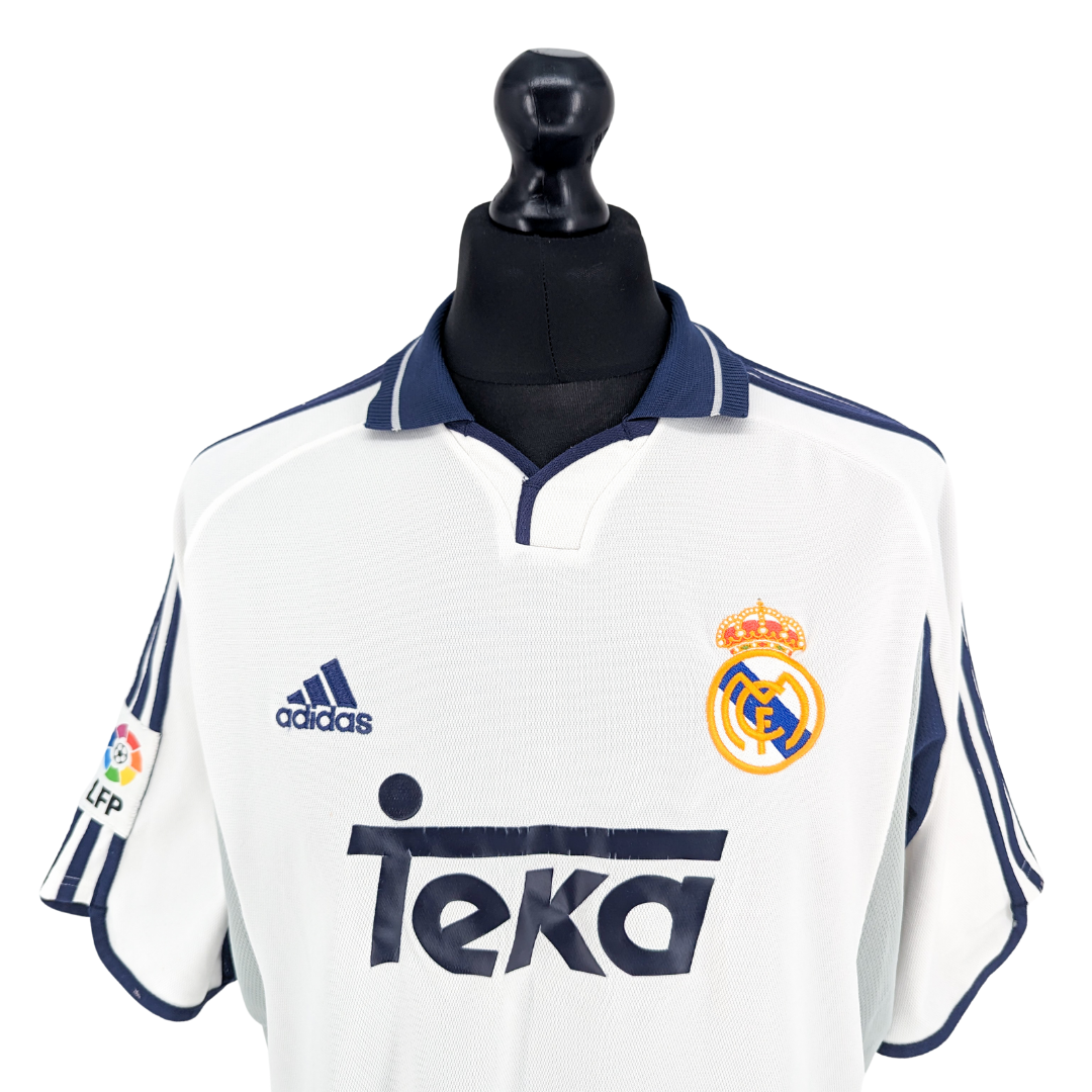 Real Madrid home football shirt 2000/01