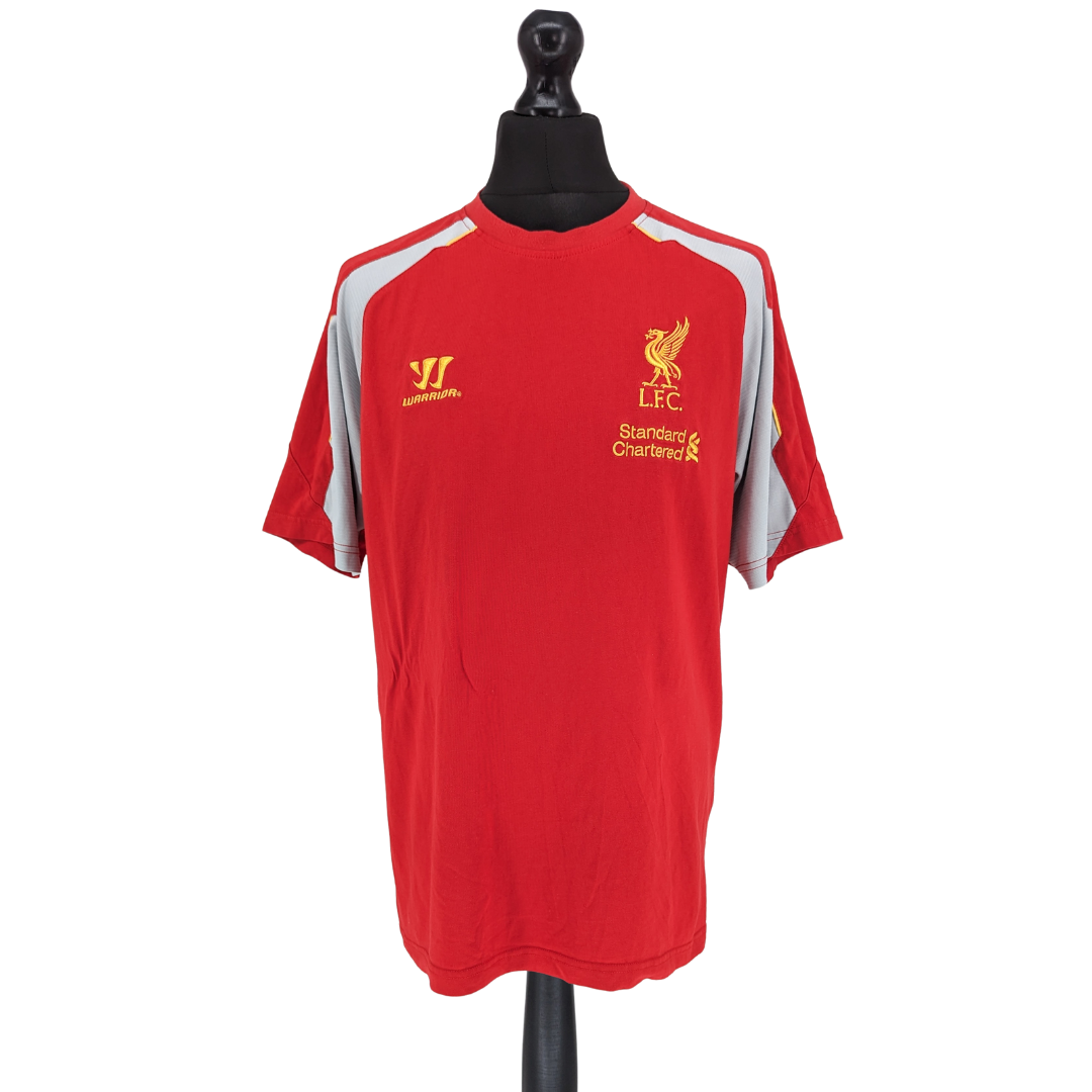Liverpool training football shirt 2012/13