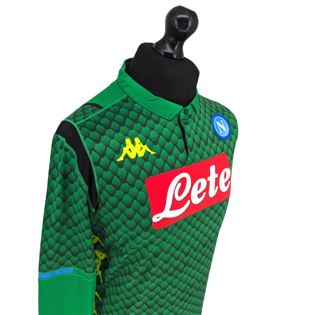 Napoli european goalkeeper football shirt 2018/19