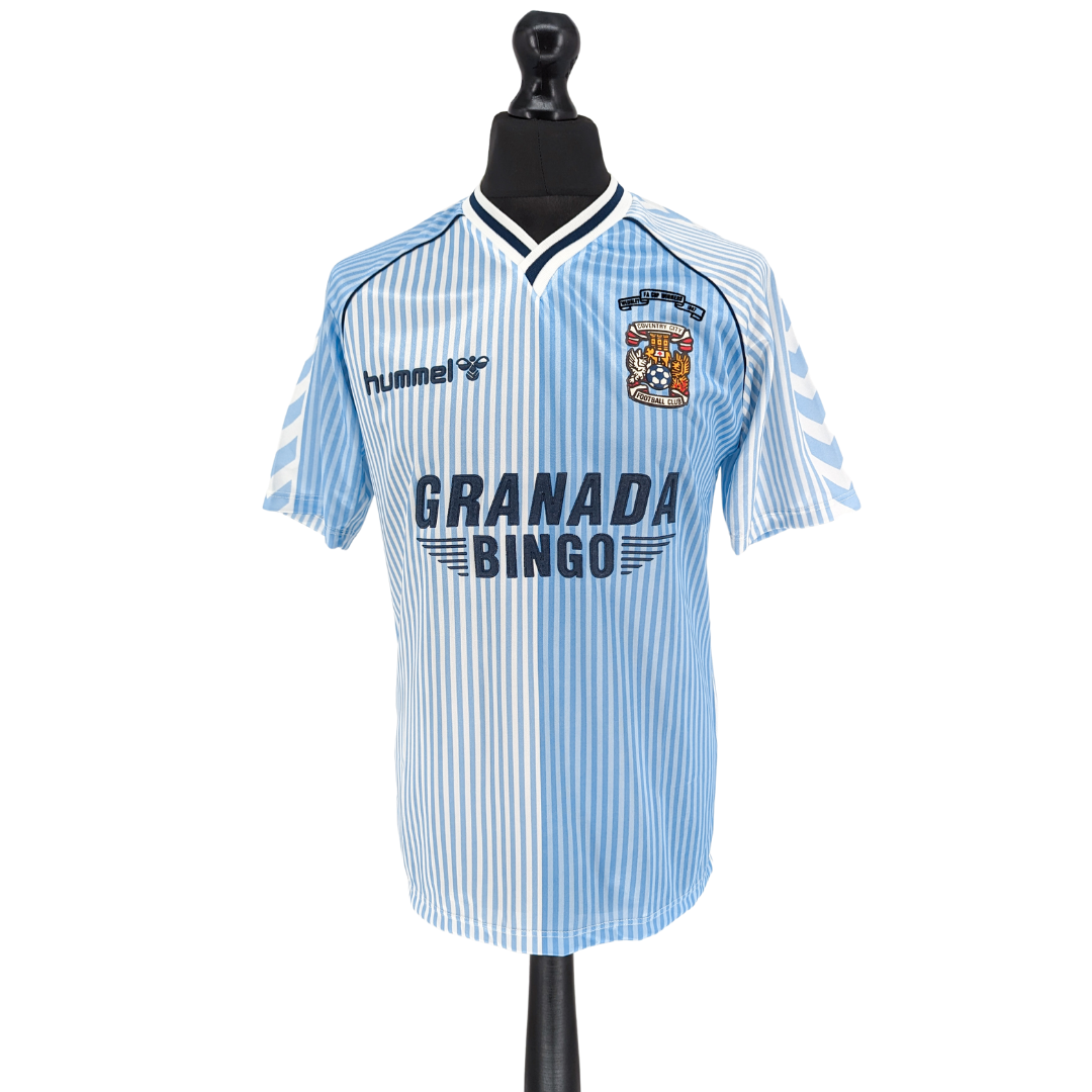 Coventry City 'FA Cup Winners' home football shirt 1987/89