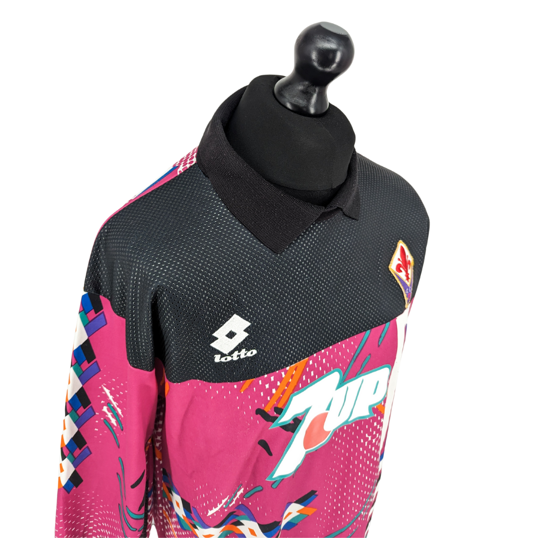 Fiorentina goalkeeper football shirt 1992/93