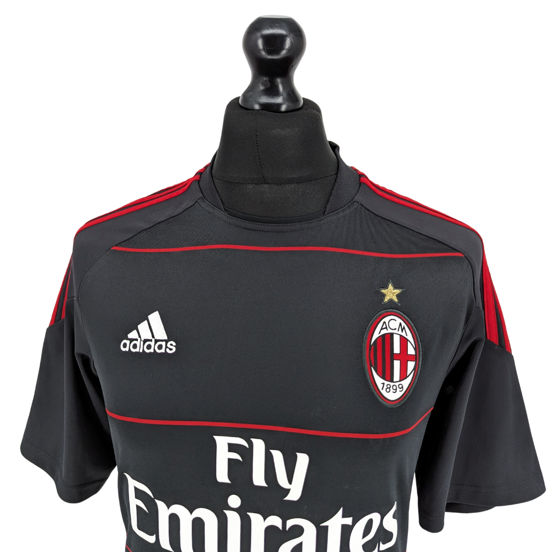 AC Milan signed alternate football shirt 2010/11