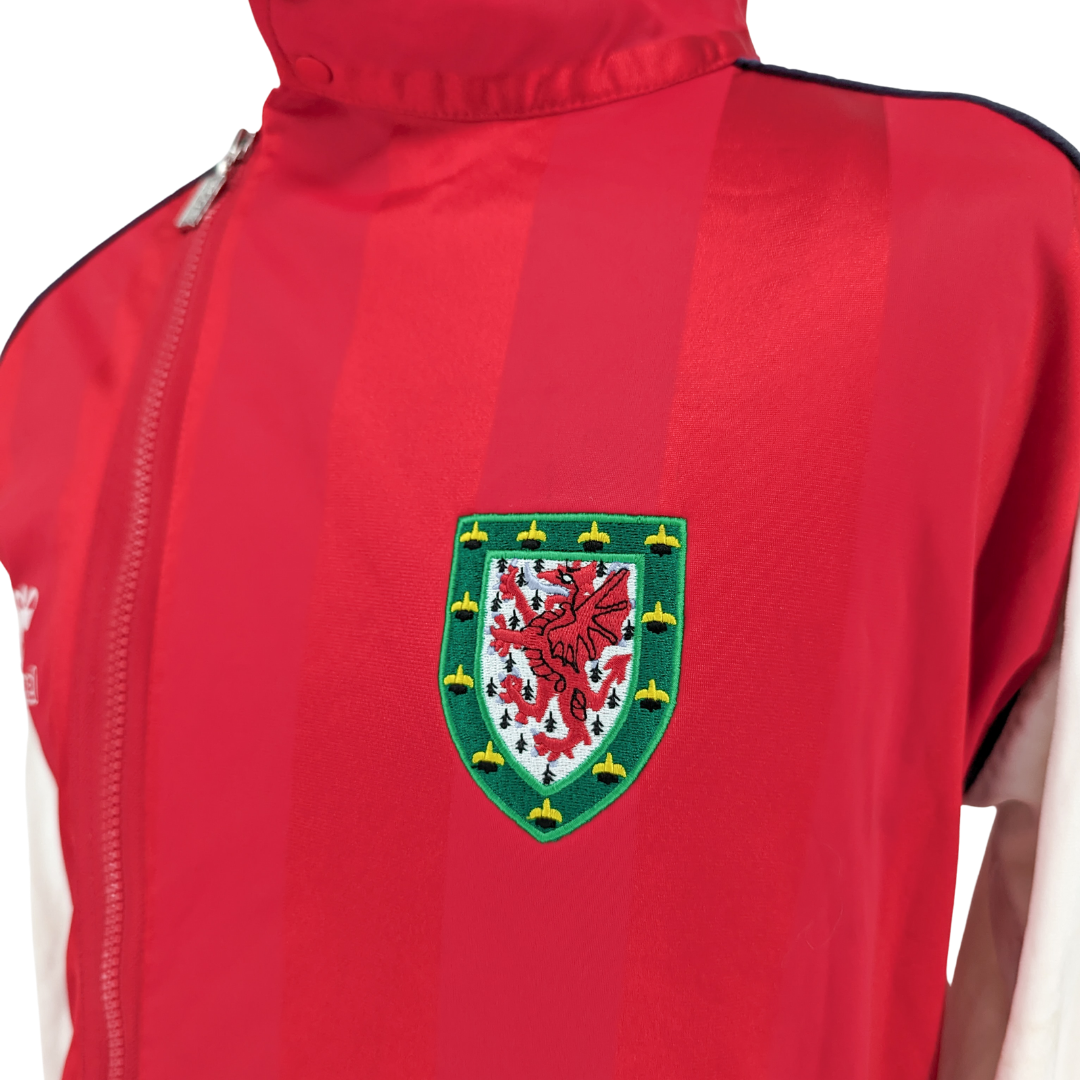 Wales training football jacket 1987/90