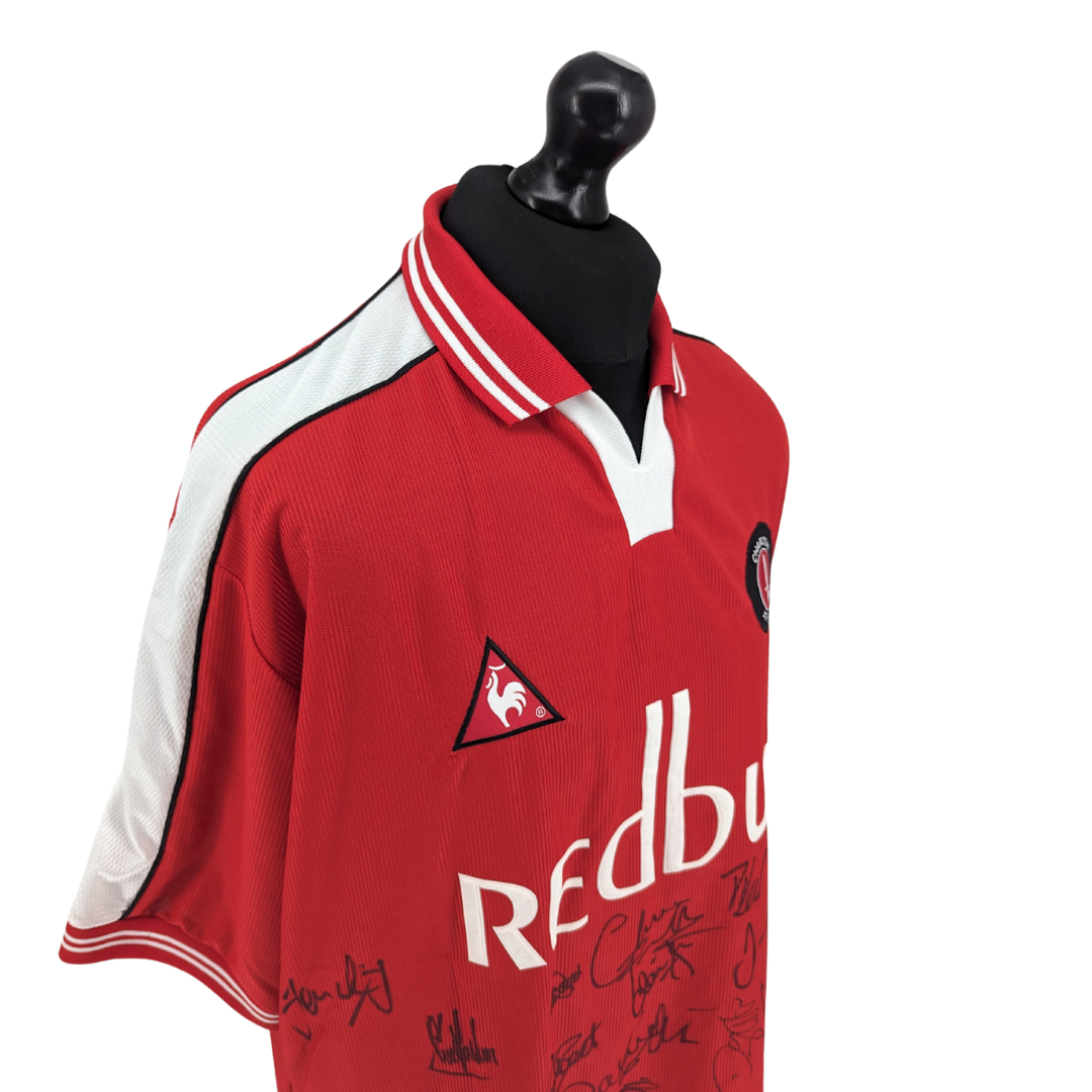 Charlton Athletic signed home football shirt 2000/02