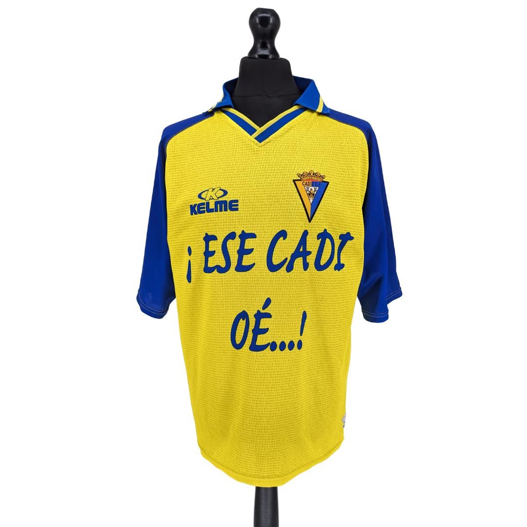 Cadiz special edition football shirt 2001/03
