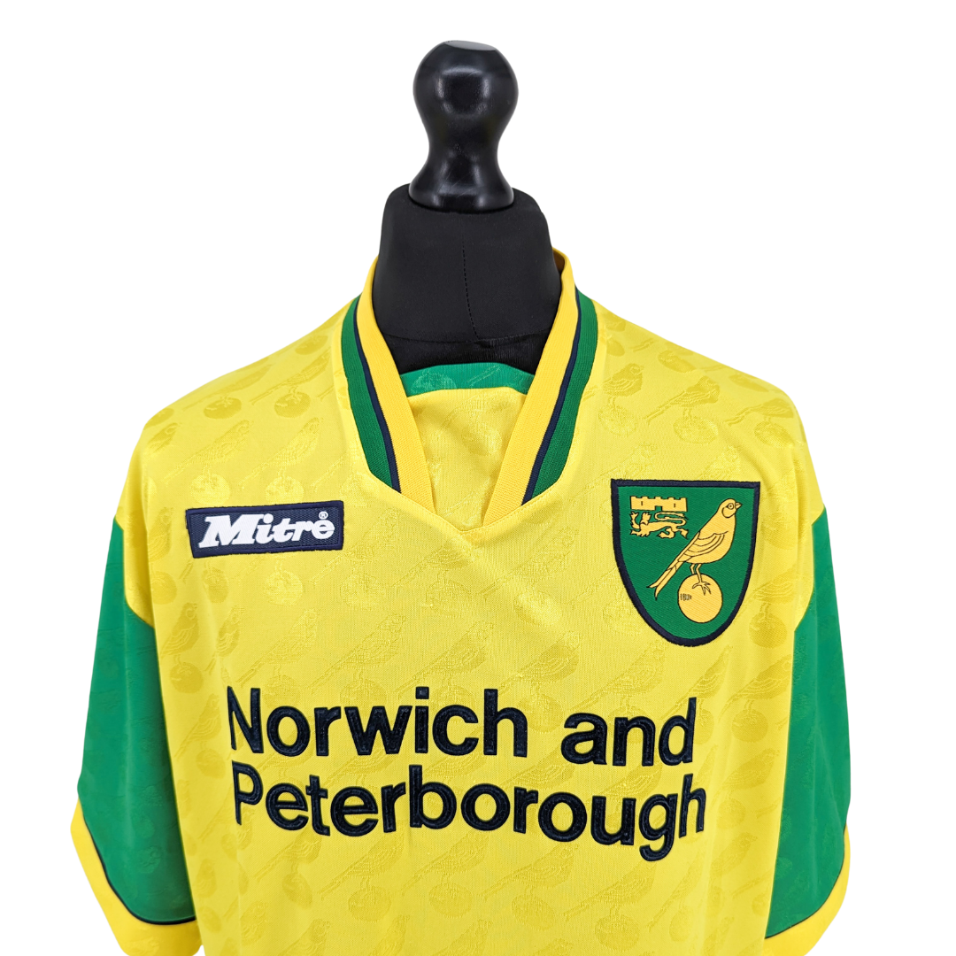 Norwich City home football shirt 1996/97