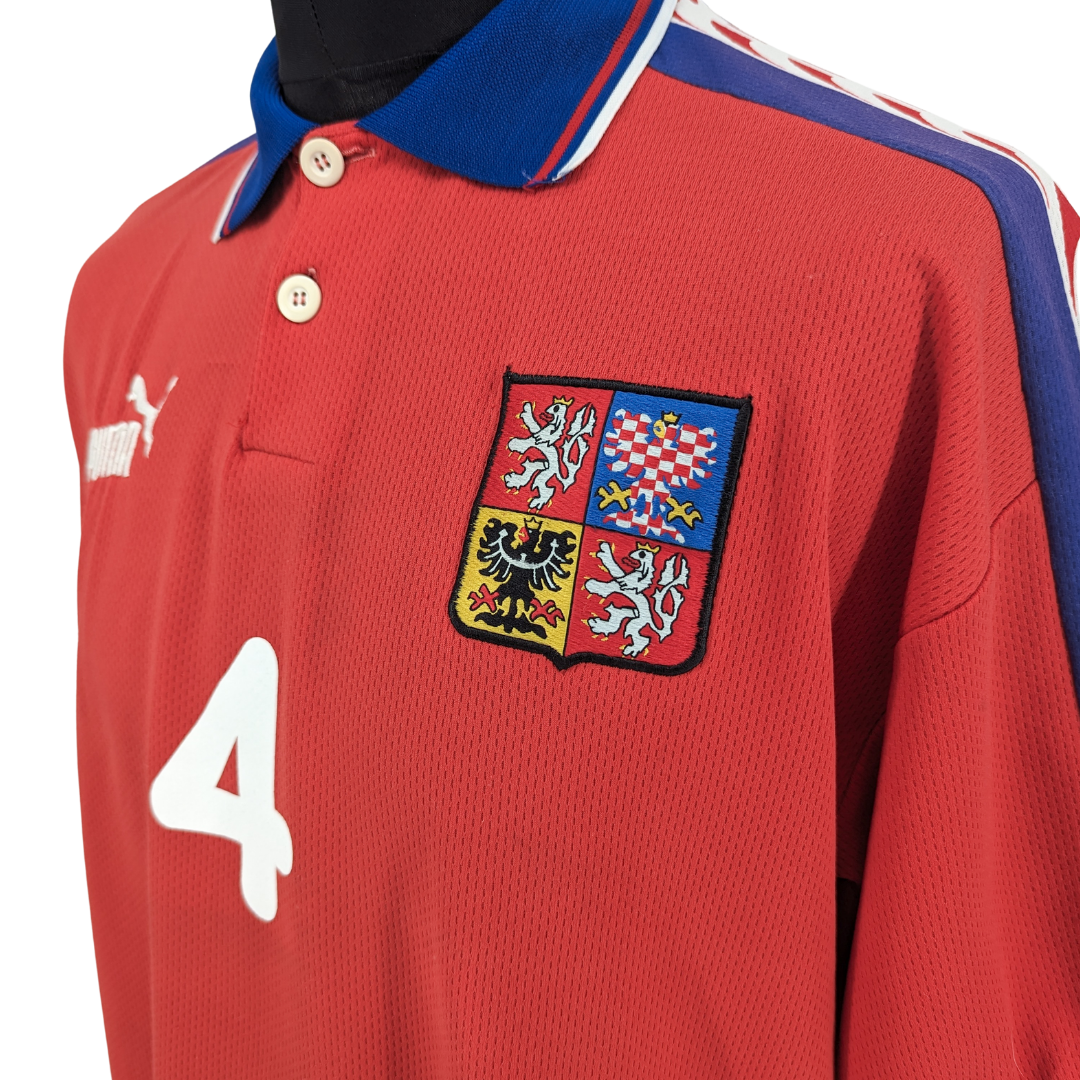 Czech Republic home football shirt 1996/98
