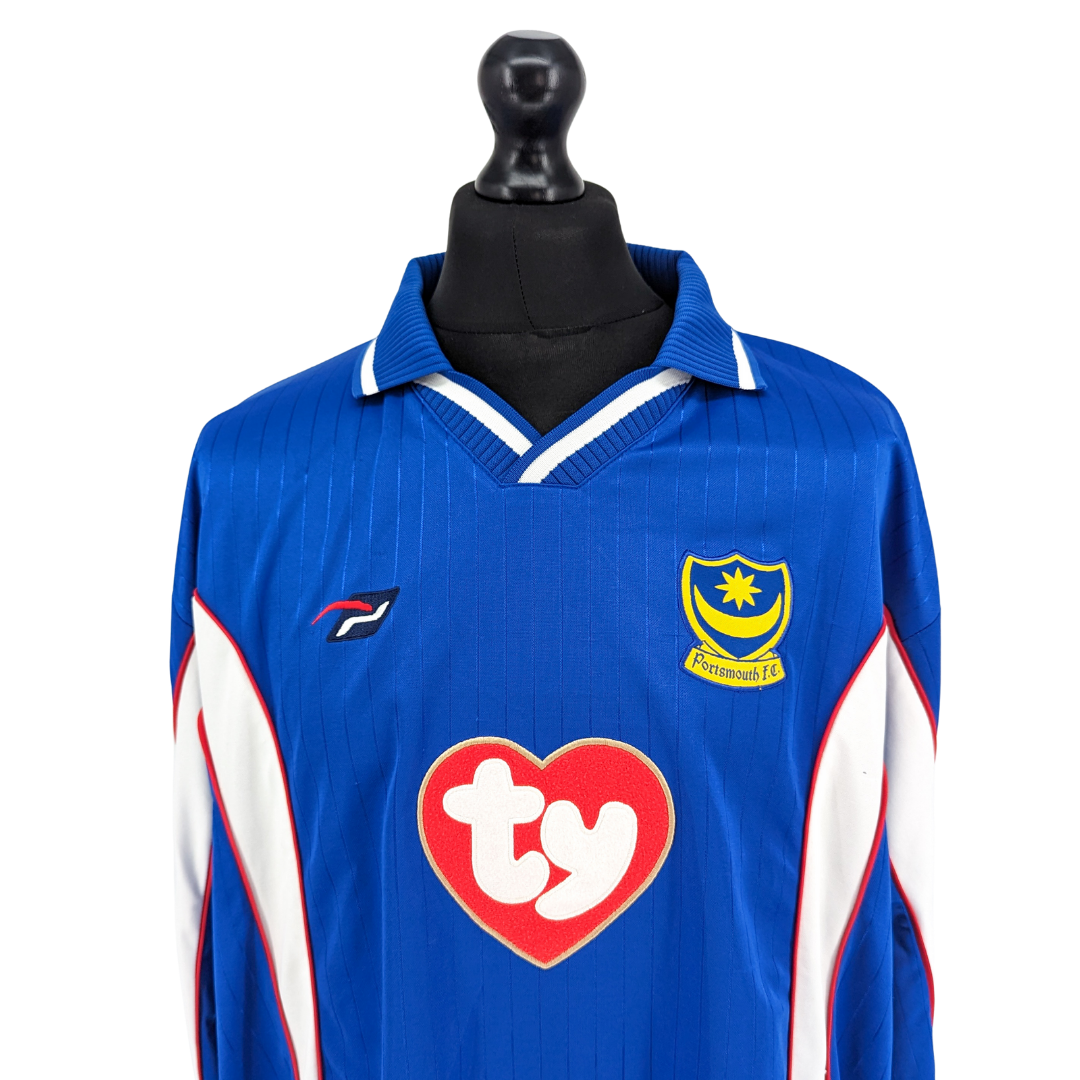 Portsmouth home football shirt 2002/03