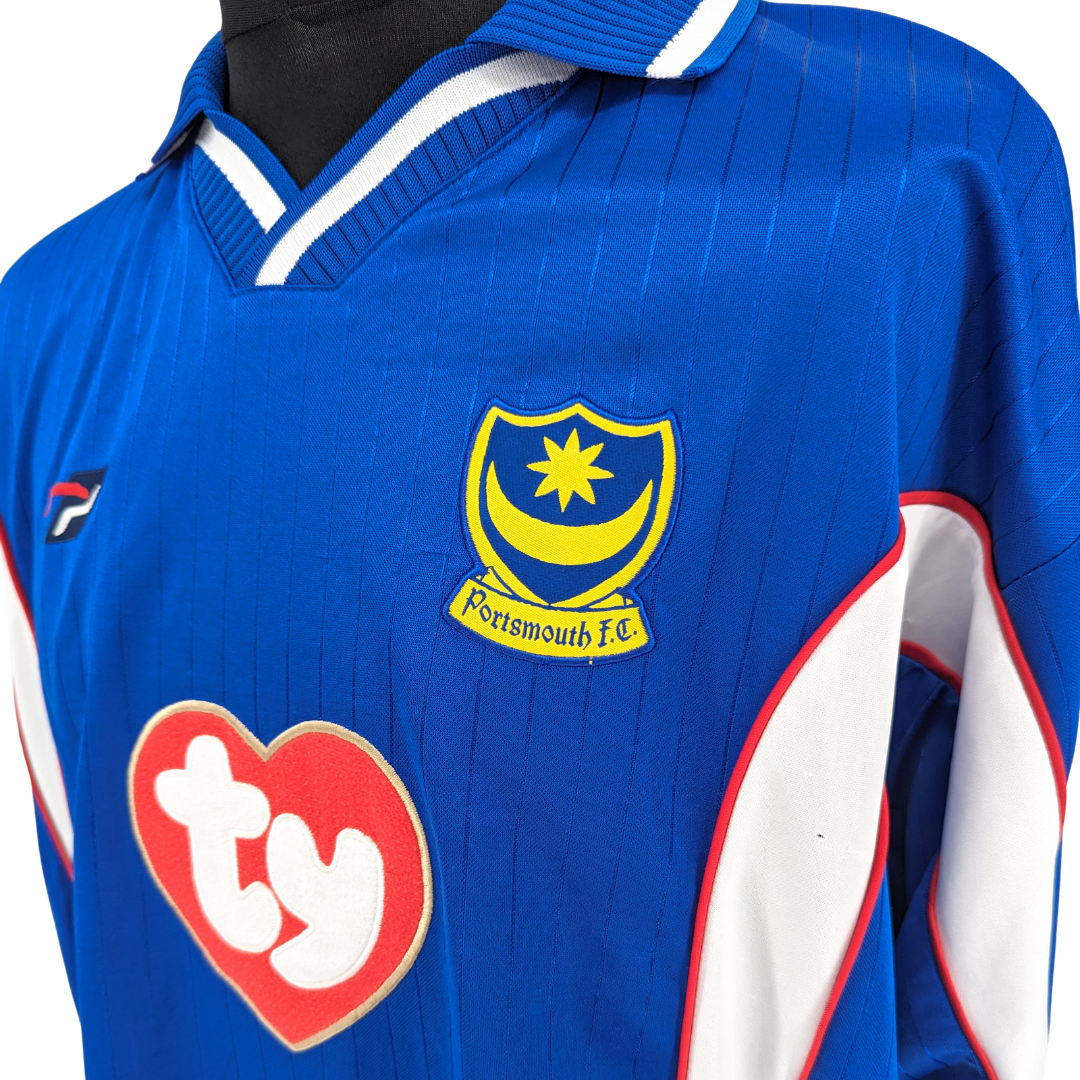 Portsmouth home football shirt 2002/03