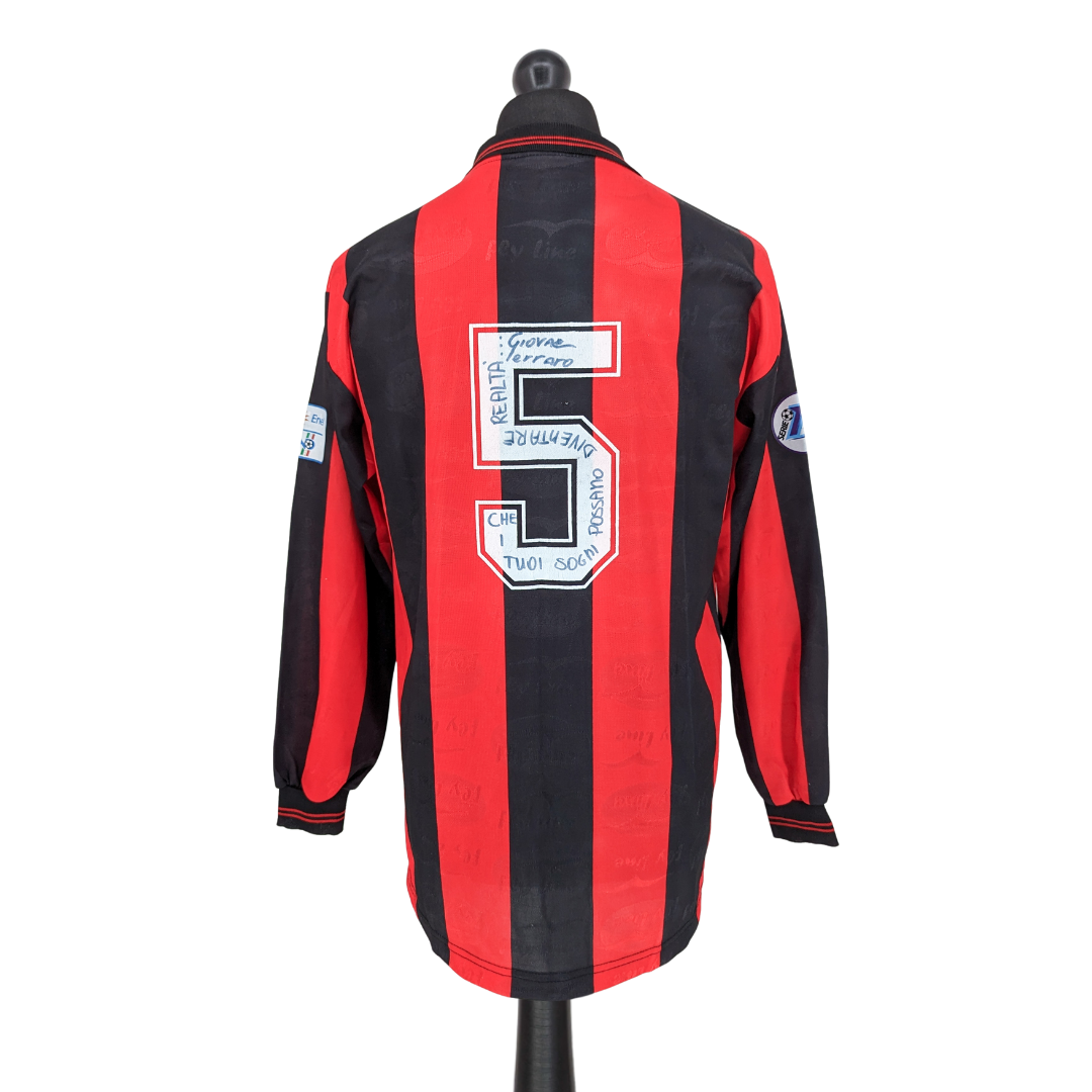 Sorrento signed home football shirt 2004/05