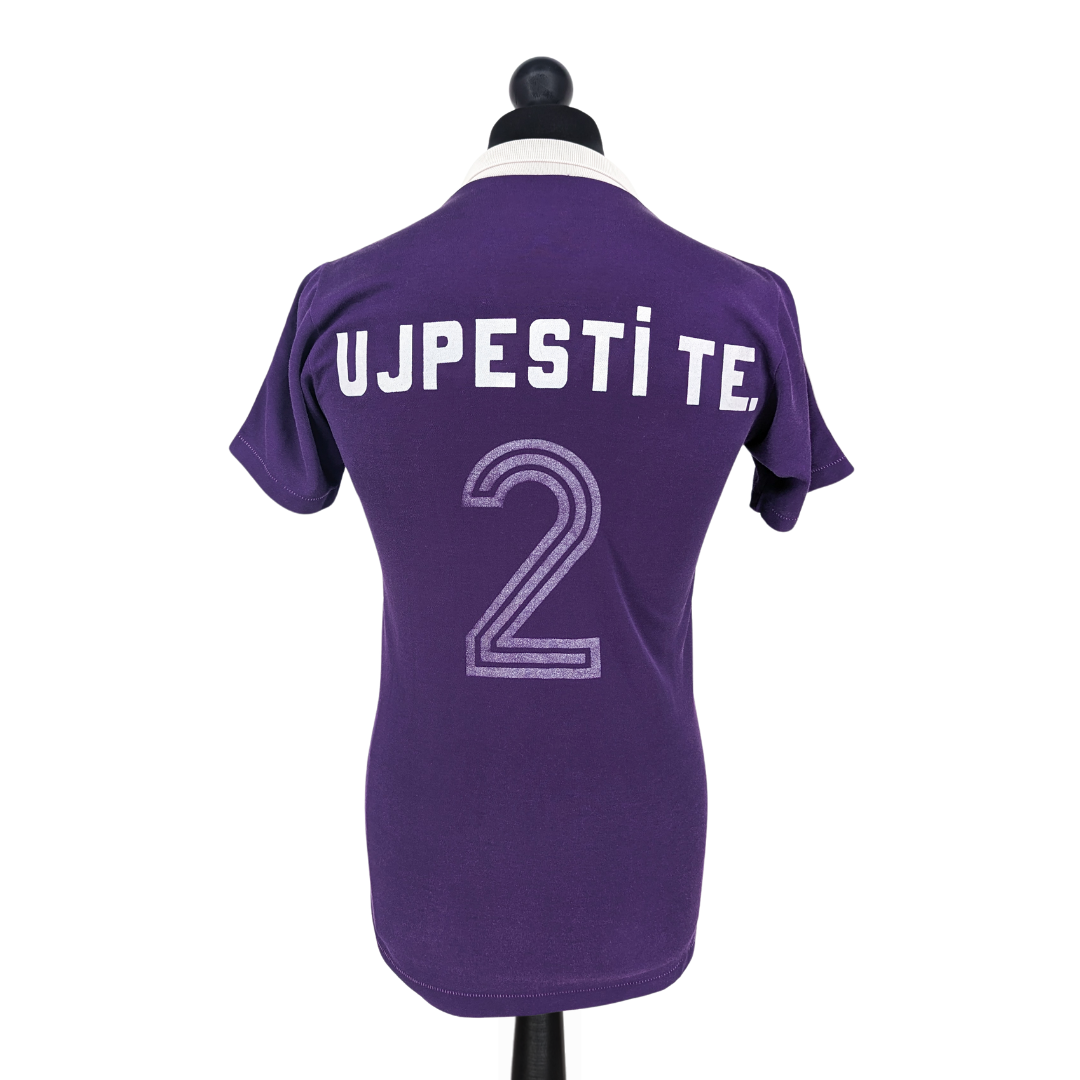 Ujpest FC home football shirt 1982/85