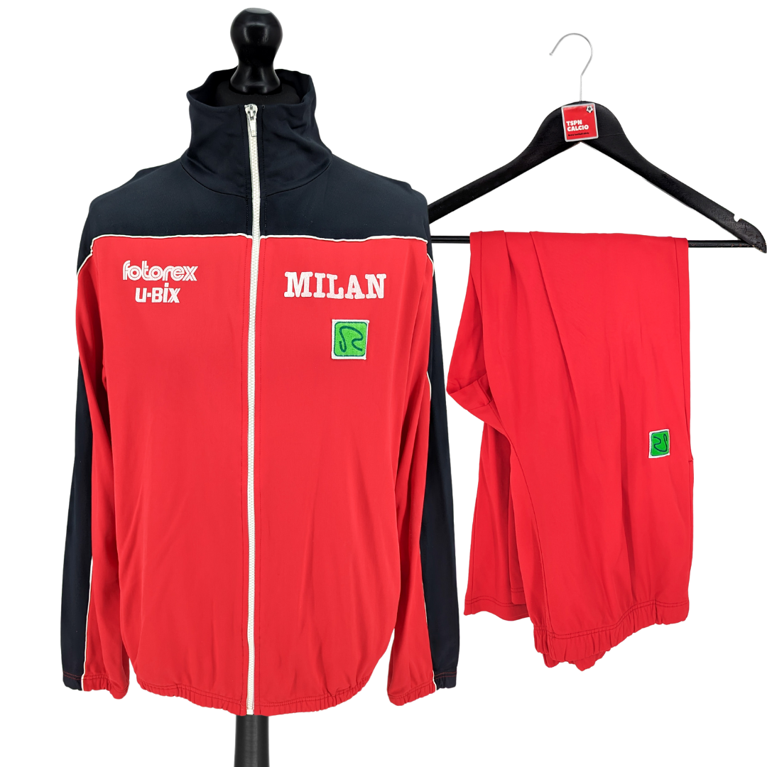 AC Milan training full football tracksuit 1985/86