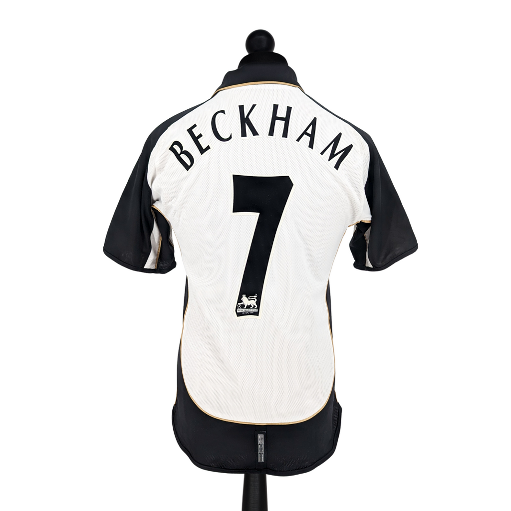 Manchester United centenary away football shirt 2001 02