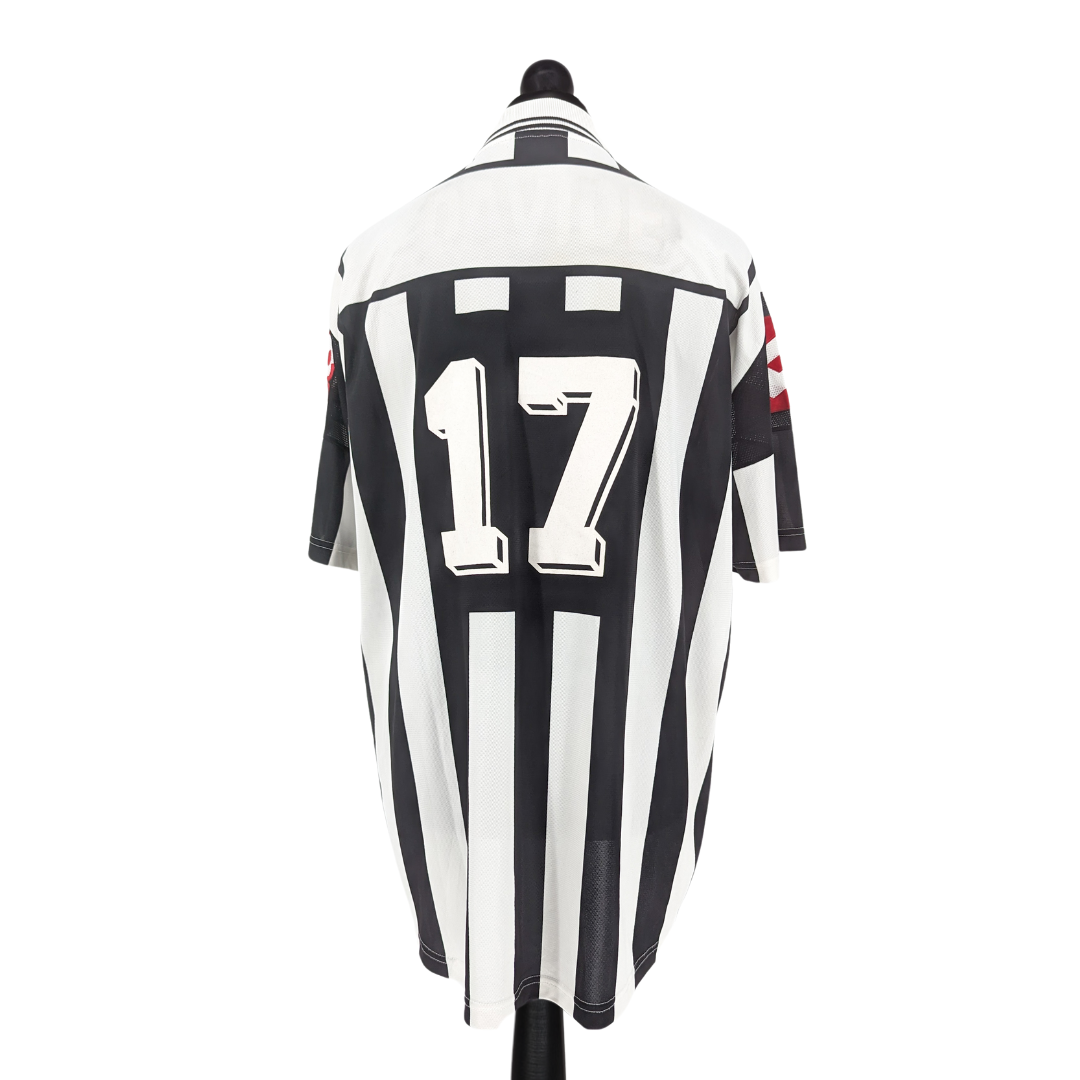 Juventus European home football shirt 2001/02