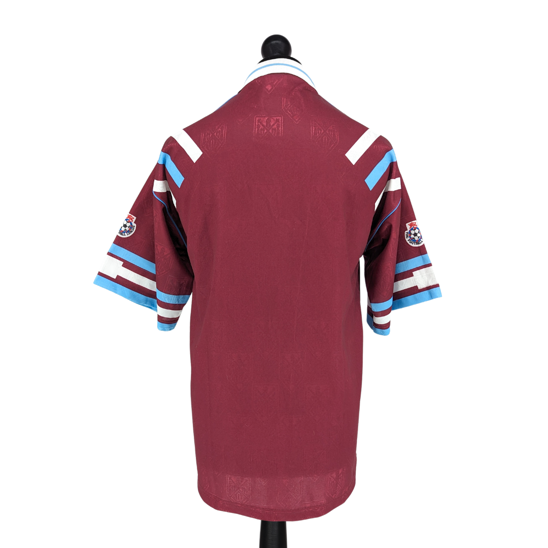 West Ham United home football shirt 1991/92