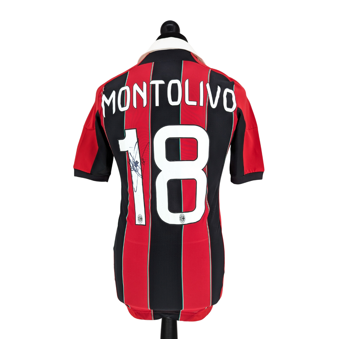 AC Milan signed home football shirt 2012/13