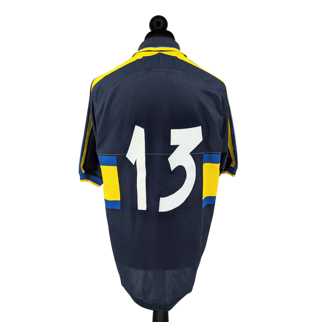 Parma pre-season away football shirt 1999/00