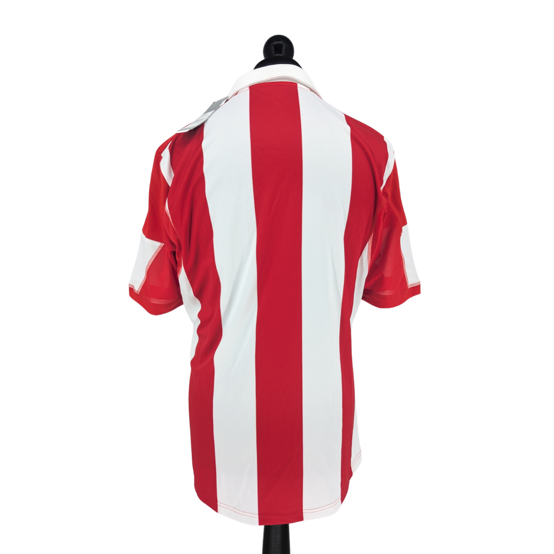 Stoke City signed home football shirt 2013/14 - (L)