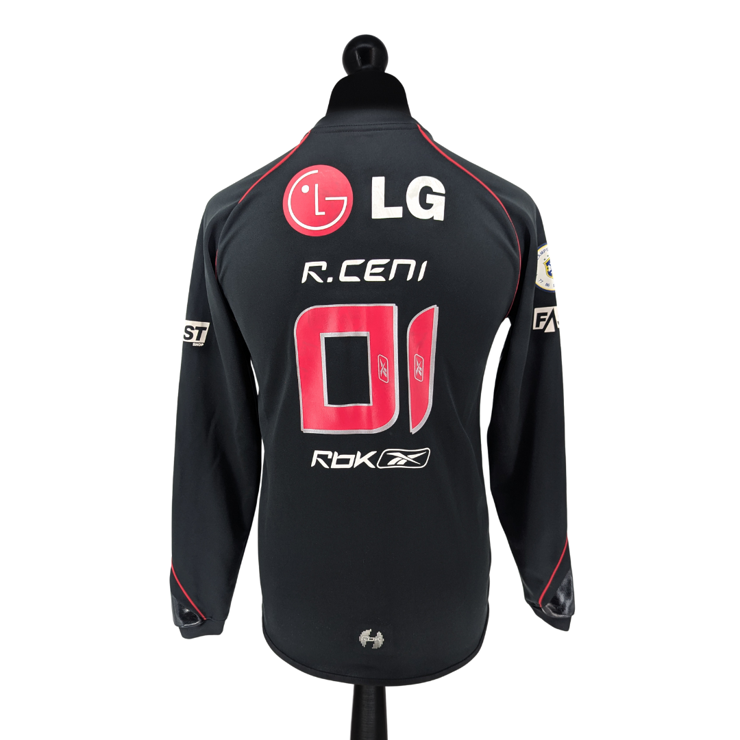 Sao Paulo goalkeeper football shirt 2007/08 - (YXL)