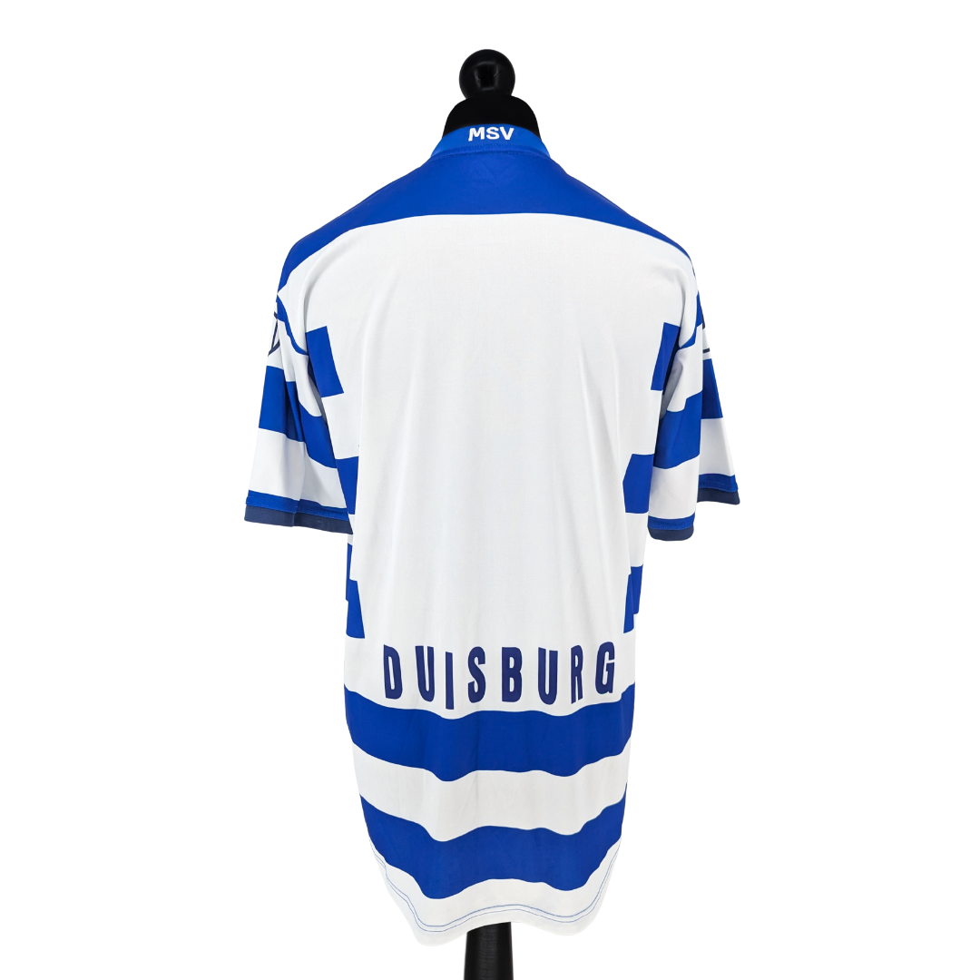 Duisburg signed home football shirt 2010/11 - (L)