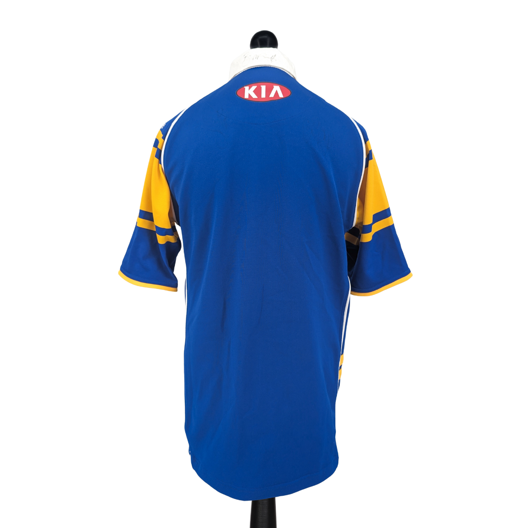 Leeds Rhinos signed home rugby shirt 2005 - (M)