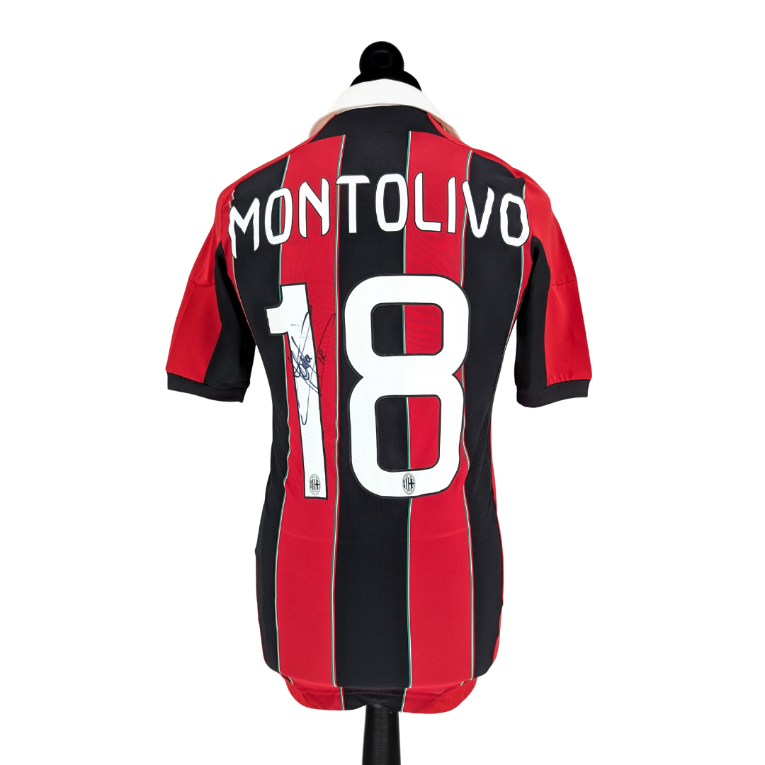 AC Milan signed home football shirt 2012/13 - (M)