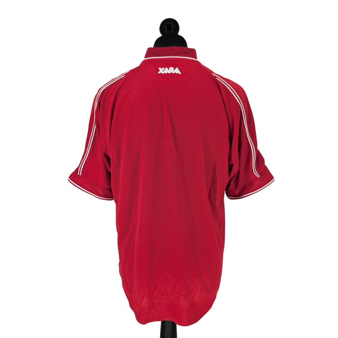 Cardiff City away football shirt 2001/02 - (L)