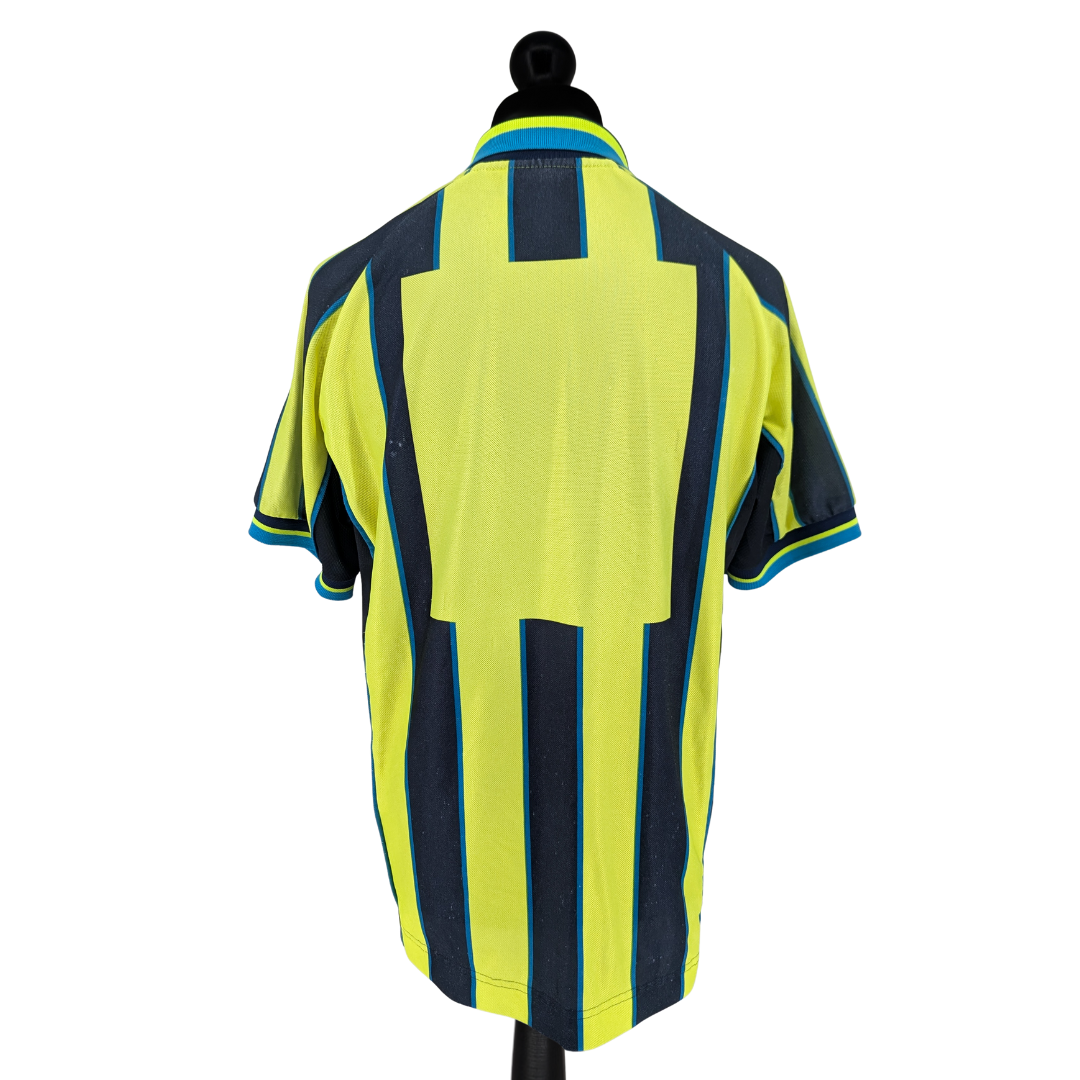 Manchester City away football shirt 1998/99 - (XL)