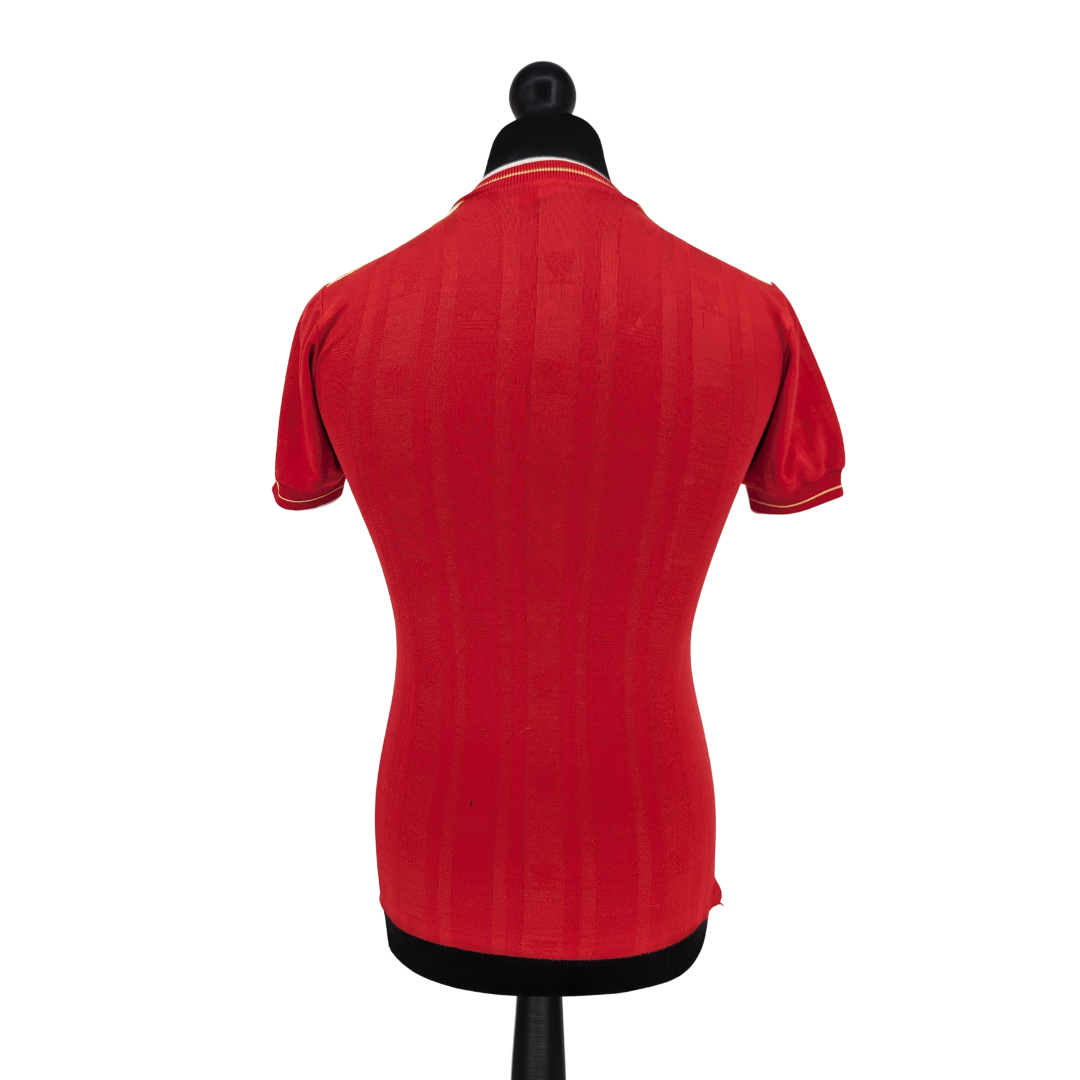 Liverpool home football shirt 1985/87 - (YXL)