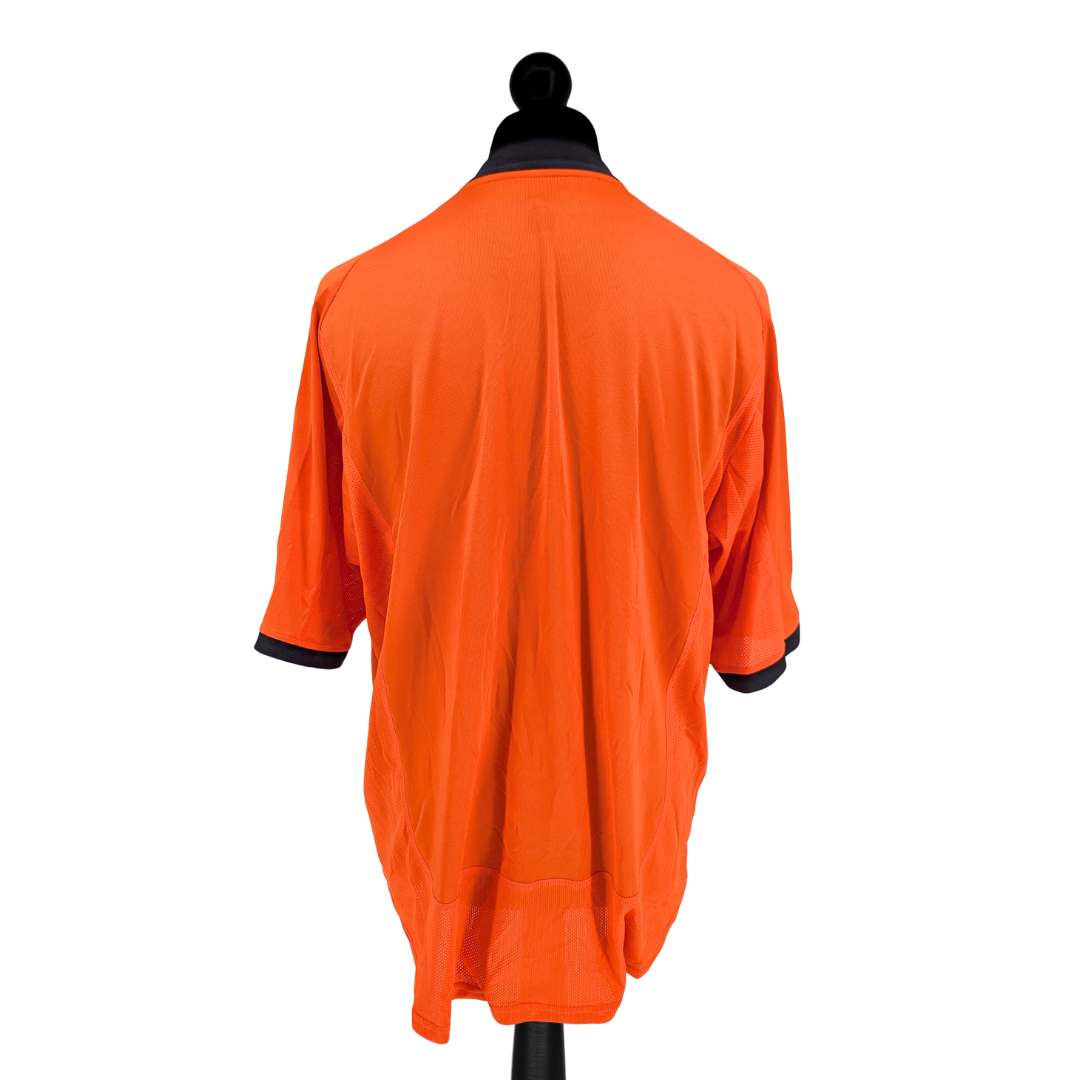 Netherlands signed home football shirt 2000/02 - (XL)