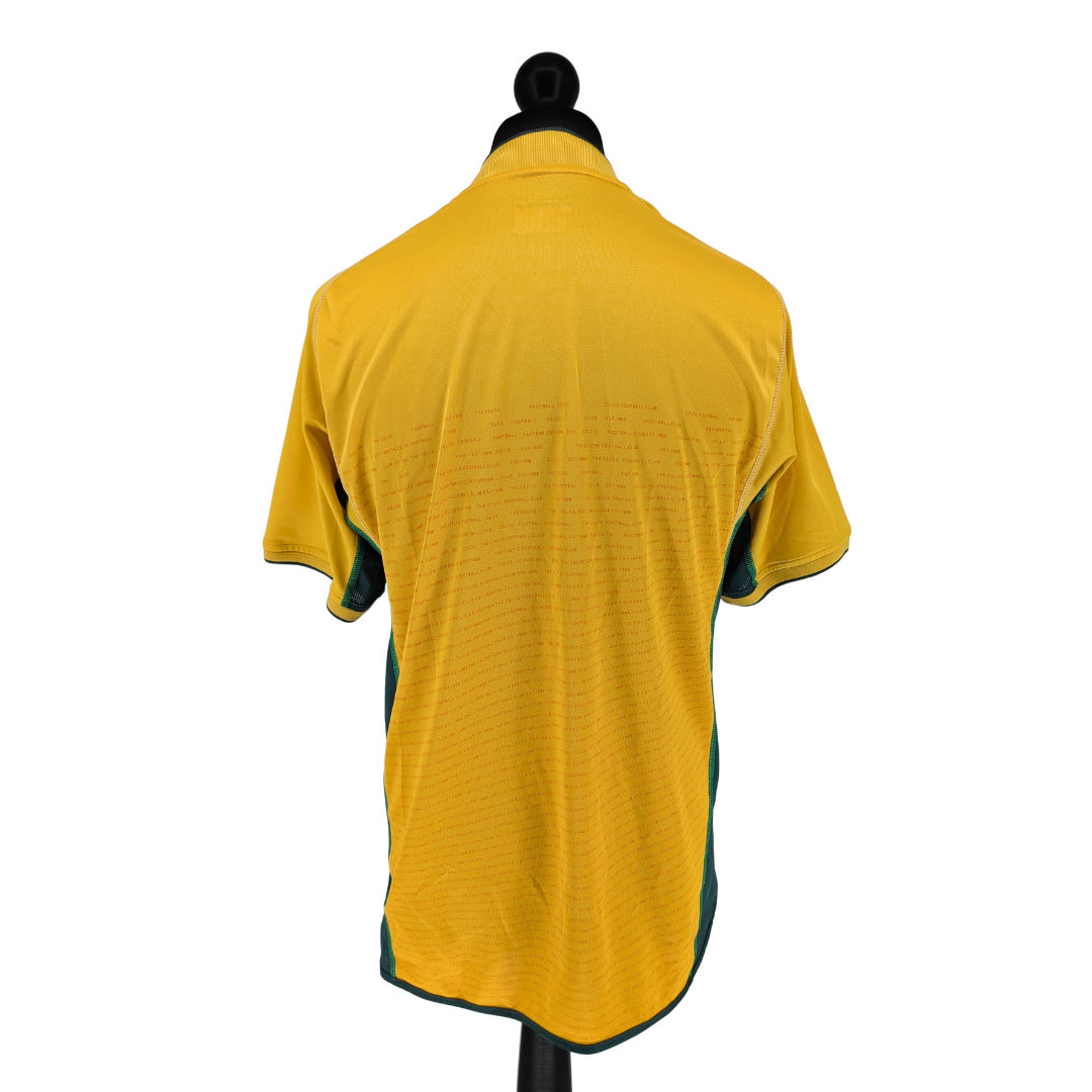 Celtic signed away football shirt 2002/04 - (L)