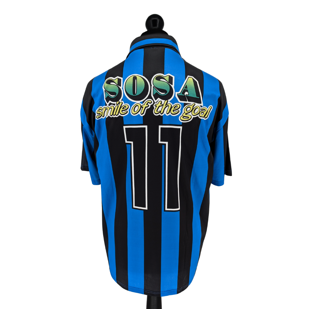 Inter Milan bootleg football shirt 1992/94 - (XL)