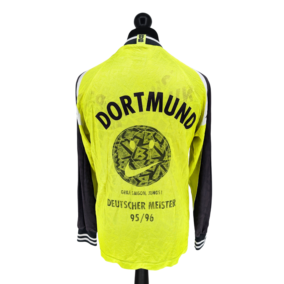 Borussia Dortmund 'Deutscher Meister' home football shirt 1995/96 - (S)