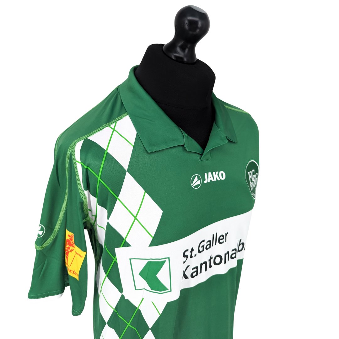 Saint Gallen signed home football shirt 2010/12