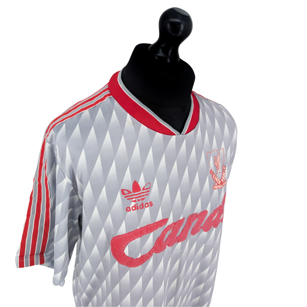 Liverpool away football shirt 1989/91