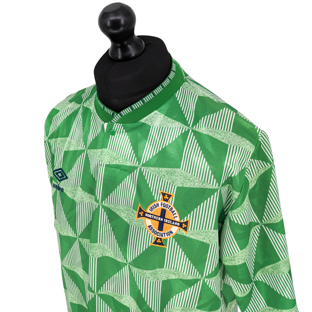 Northern Ireland home football shirt 1990/92