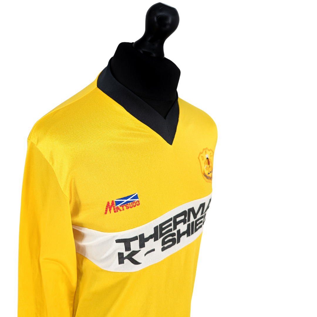 Dumbarton FC home football shirt 1986/87