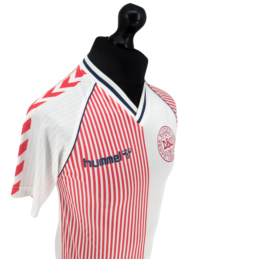 Denmark away football shirt 1986/88