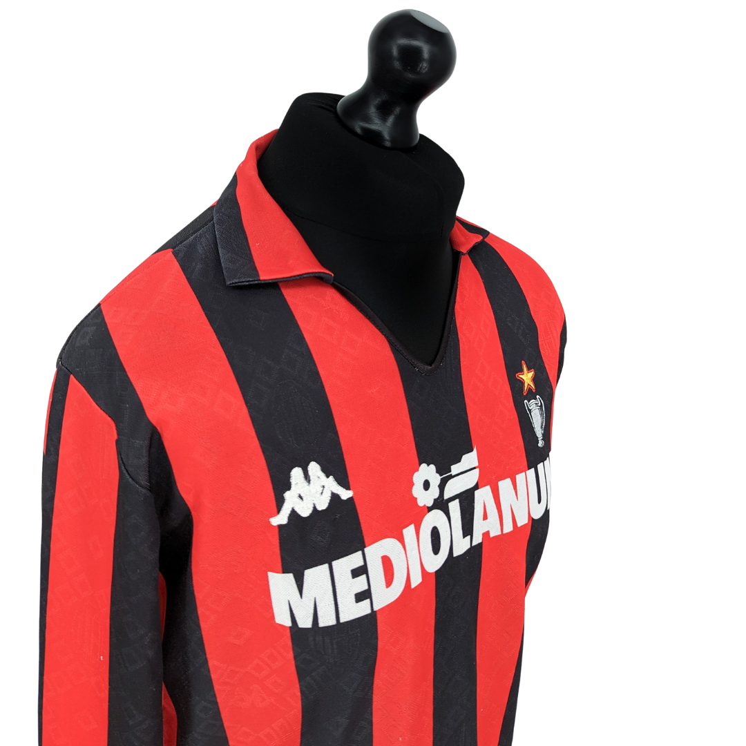 AC Milan home football shirt 1989/90