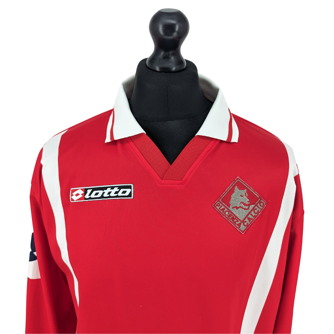 Piacenza home football shirt 2001/02
