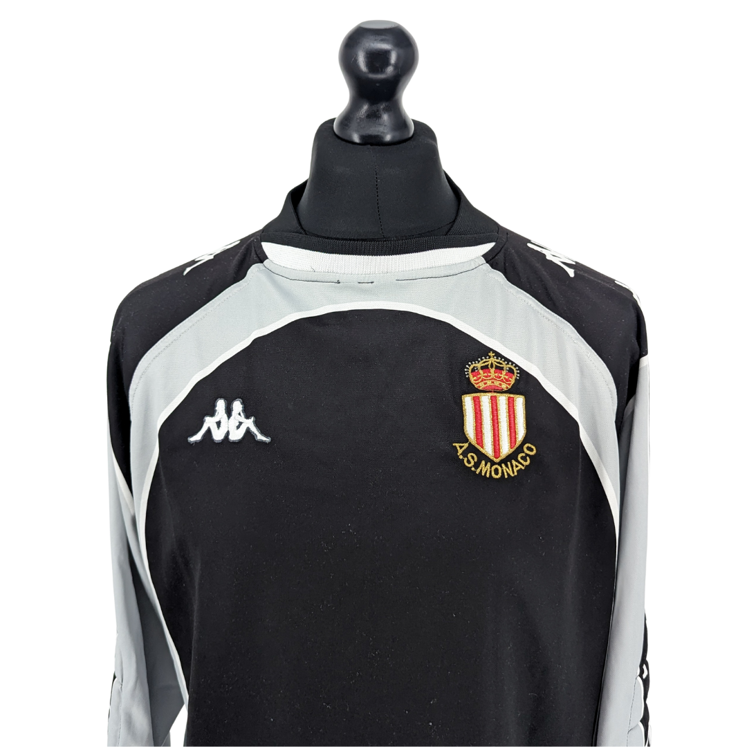 Monaco goalkeeper football shirt 1999/00
