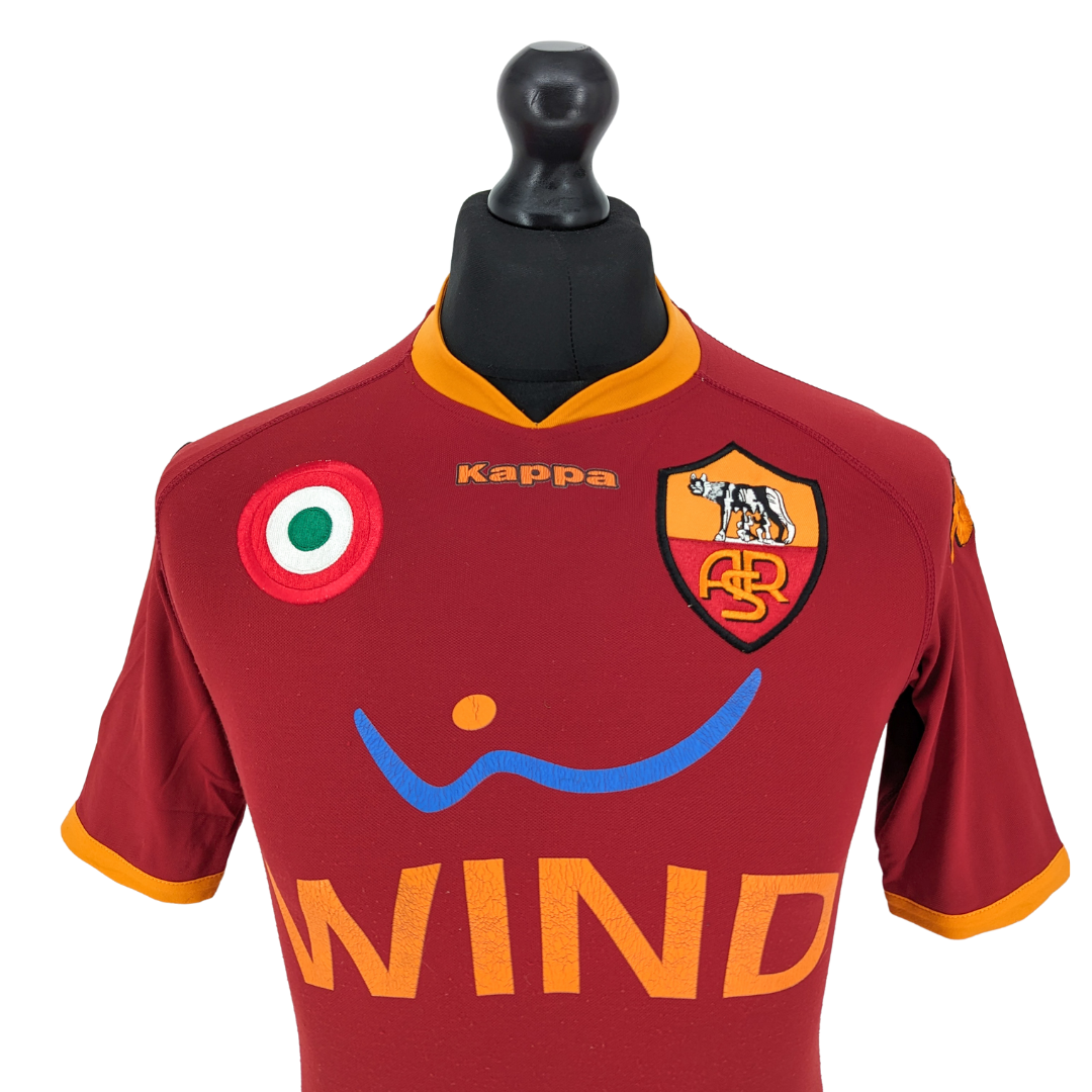Roma signed home football shirt 2007/08