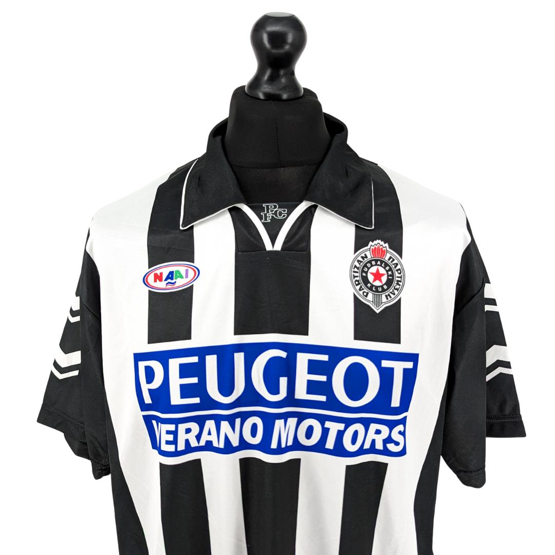 Partizan Belgrade home football shirt 1999/00