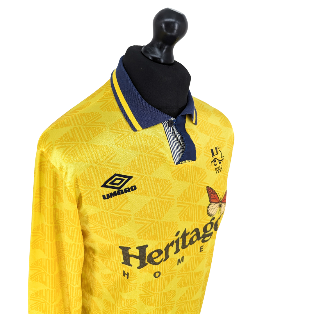 Hartlepool United away football shirt 1992/93