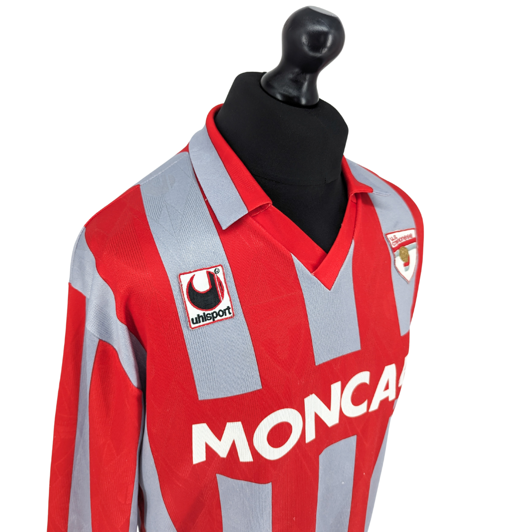 Cremonese home football shirt 1992/95