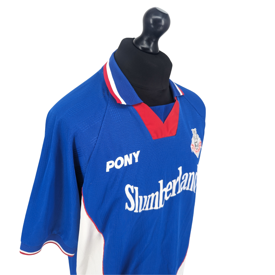 Oldham Athletic home football shirt 1998/00