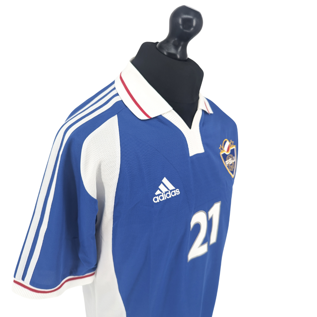 Yugoslavia home football shirt 2000/01