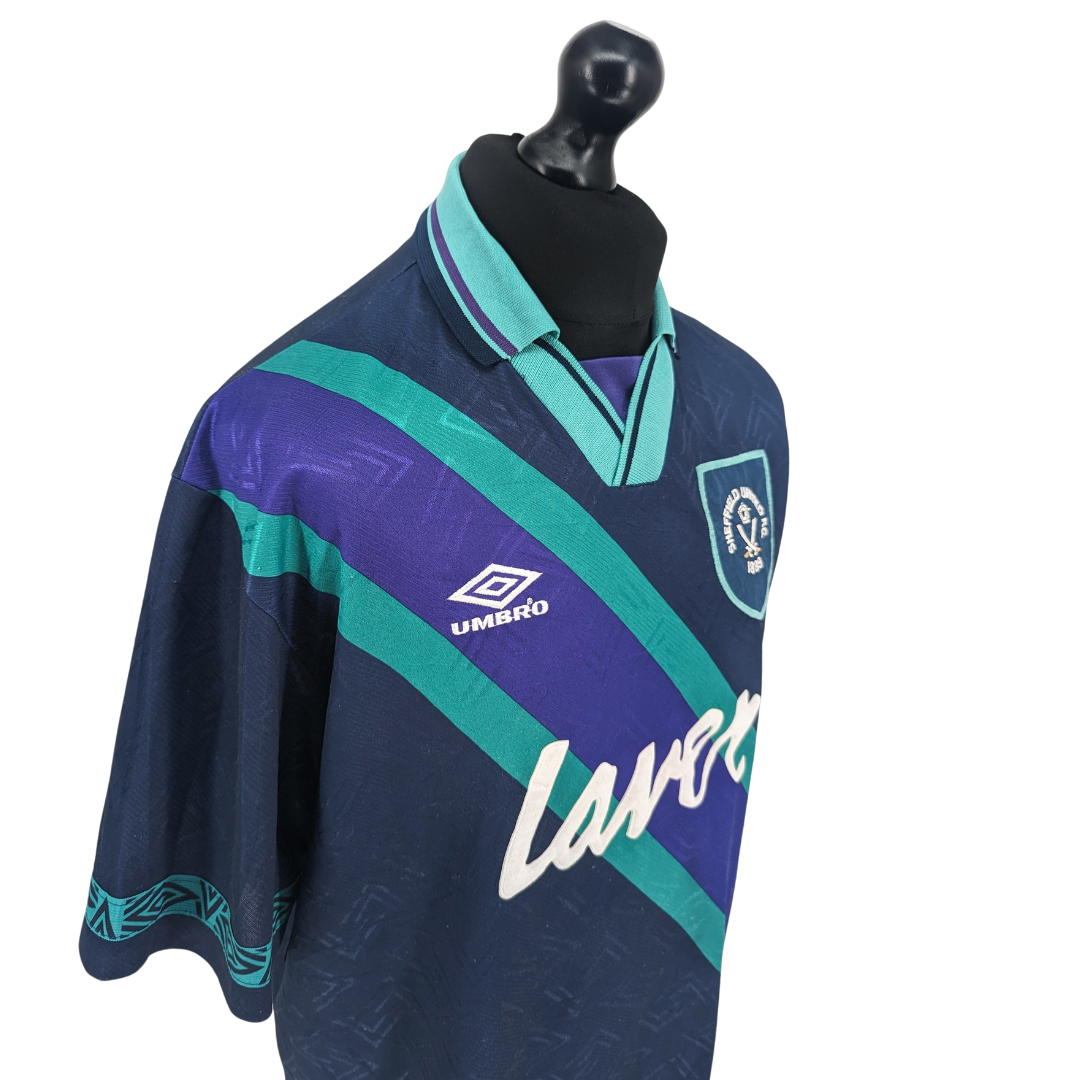 Sheffield United away football shirt 1993/95